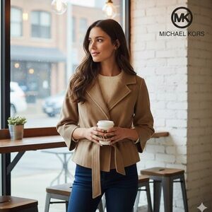 Michael Kors Women's Camel Blazer